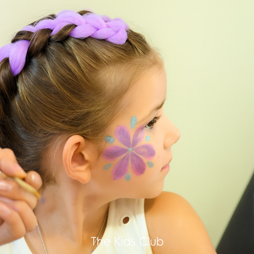 Hair Braiding Glitter Bar